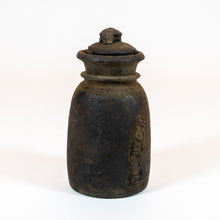 Load image into Gallery viewer, Antique Tibetan Yak Butter Jar with Lid