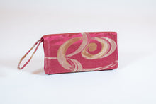 Load image into Gallery viewer, David Alan Designs Clutch Purse of Vintage Kimono Fabric