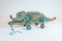 Load image into Gallery viewer, Contemporary Animal Sculpture Pull Toy