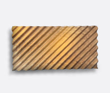 Load image into Gallery viewer, Contemporary wood carving, Ripple, single piece slab, hand caved by hammer and chisel
