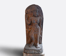 Load image into Gallery viewer, Hand caved stone statue depicting the Hindu goddess Dewa Sita
