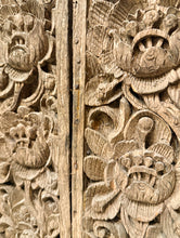 Load image into Gallery viewer, Small pair of Balinese temple doors, from a home shrine, early 1900s
