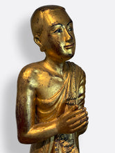 Load image into Gallery viewer, Gold gilded monks from Burma, 19th century&nbsp;
