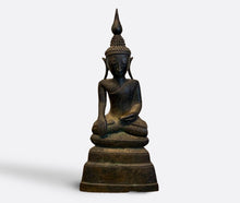 Load image into Gallery viewer, Bronze Buddha from Laos, 19th century
