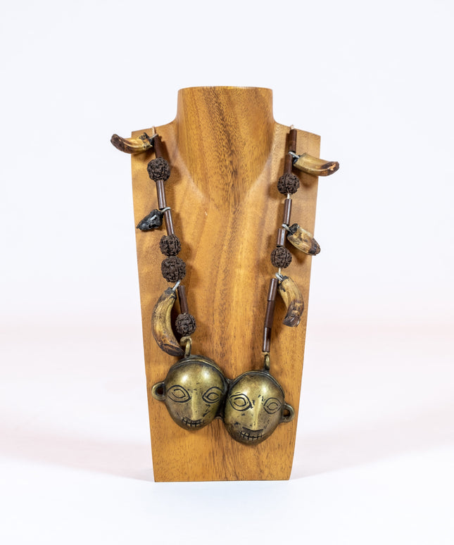 Tribal Warrior's Headhunter Necklace.