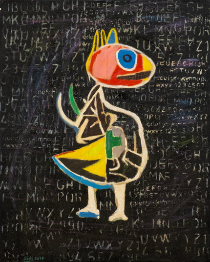 Untitled Painting by Ridi Winarno