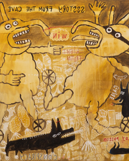 Untitled Painting by Lindu Prasekti