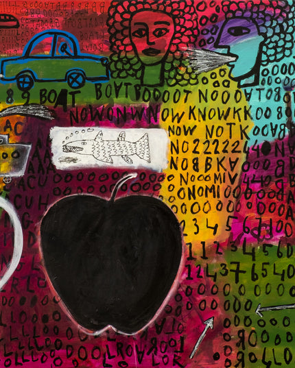 Untitled Painting by Lindu Prasekti