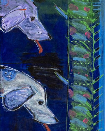 Untitled Painting by Lulus Santosa