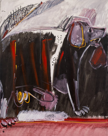 Untitled Painting by Lulus Santosa