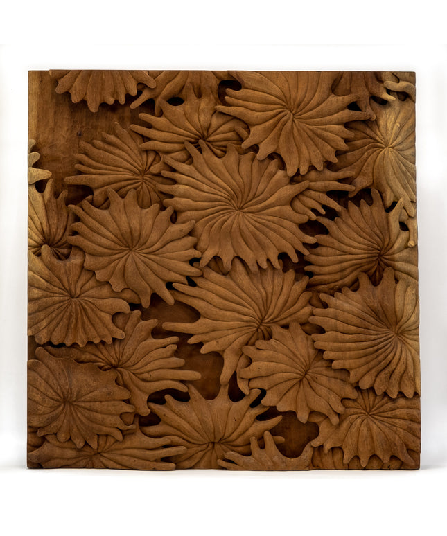 "Flowers" Studio Carving, David Alan Original Design