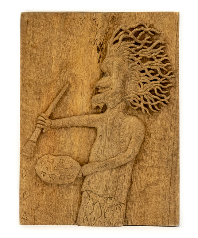 "The Painter" Studio Carving, David Alan Original Design