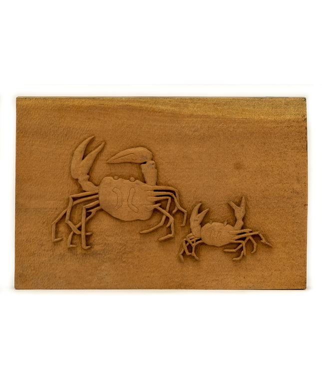 "Sandy Crabs" Studio Carving, David Alan Original Desing