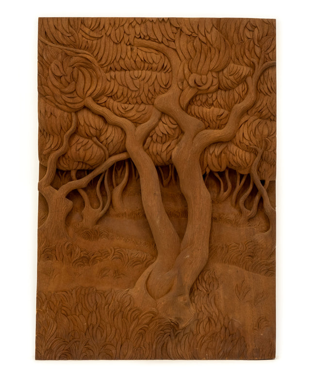 "Dense Jungle" Studio Carving, David Alan Original Design