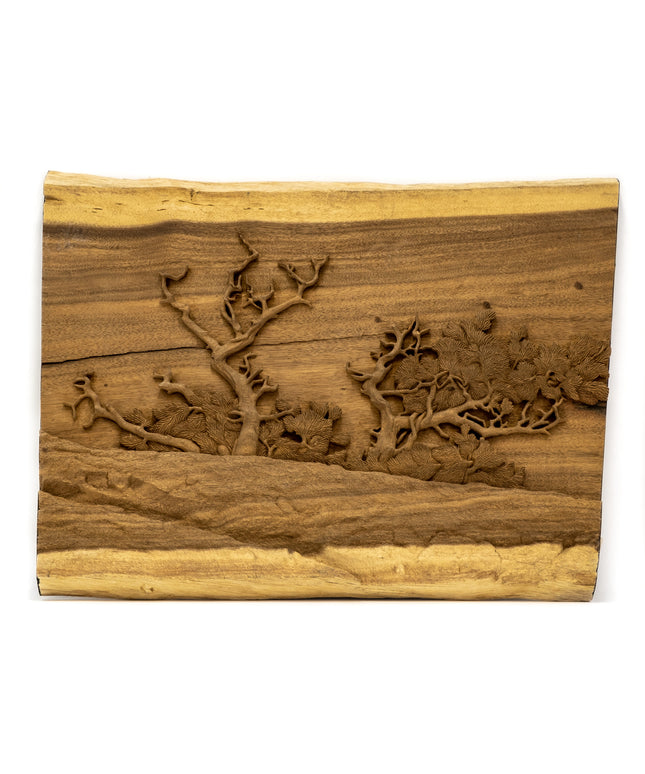 "Pine Tree" Studio Carving, David Alan Original Design