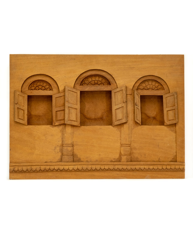 "3 Windows" Studio Carving, David Alan Original Design