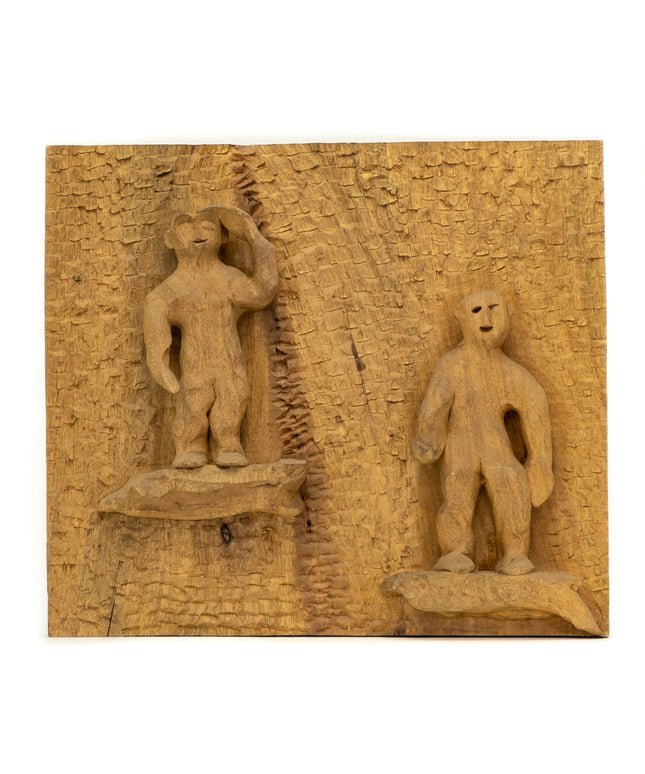 "Clay People" Studio Carving, David Alan Original Design