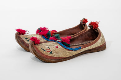 Afghani Pashtun Wedding Slippers