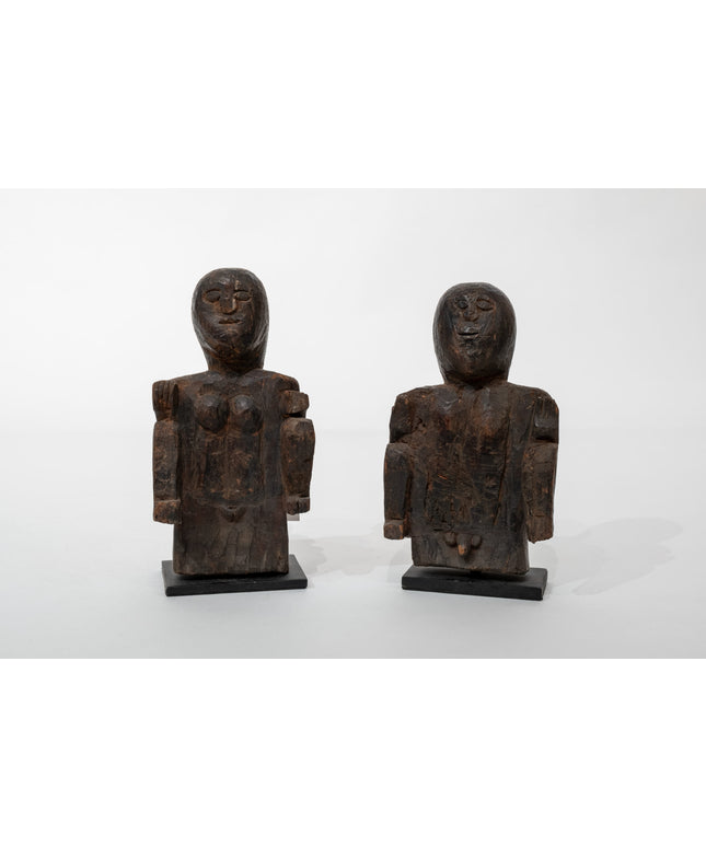 Ancestral Ritual Offering Figures (Pair)