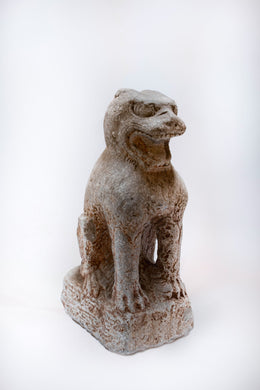 Ming Dynasty Stone Guardian Lion (Foo Dog)