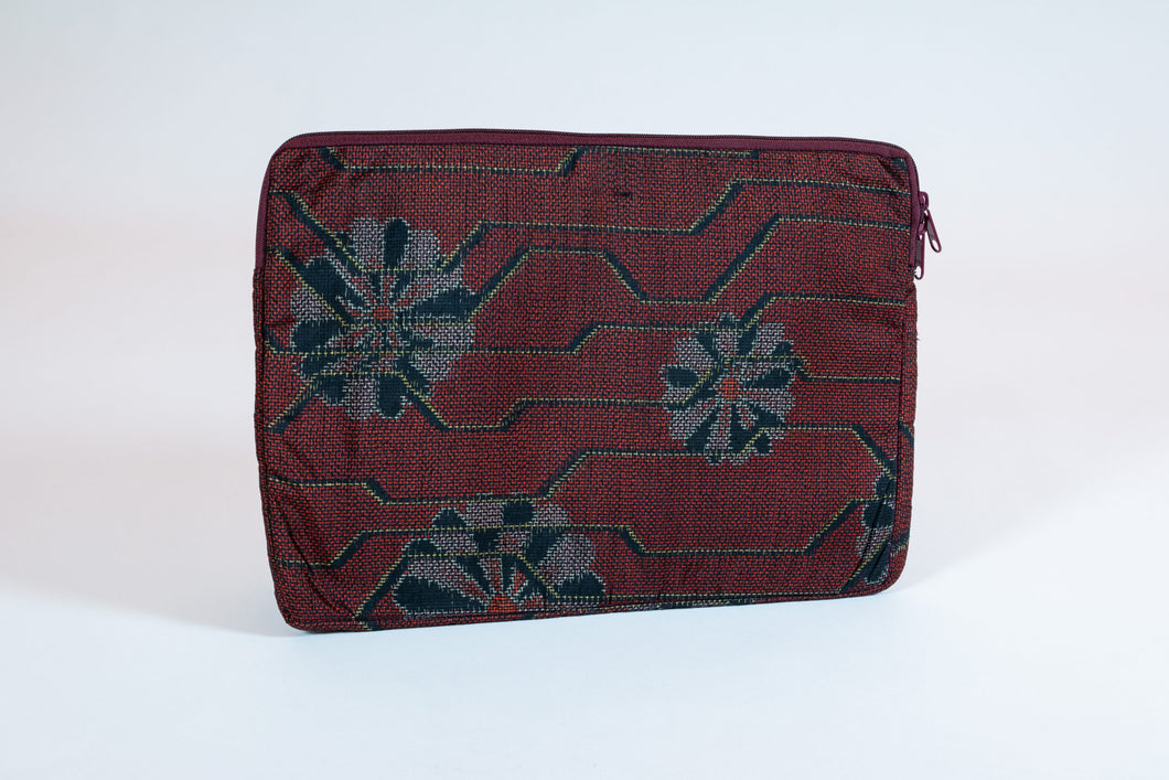 Japanese Vintage Kimono fabrics into purses, computer case, travel