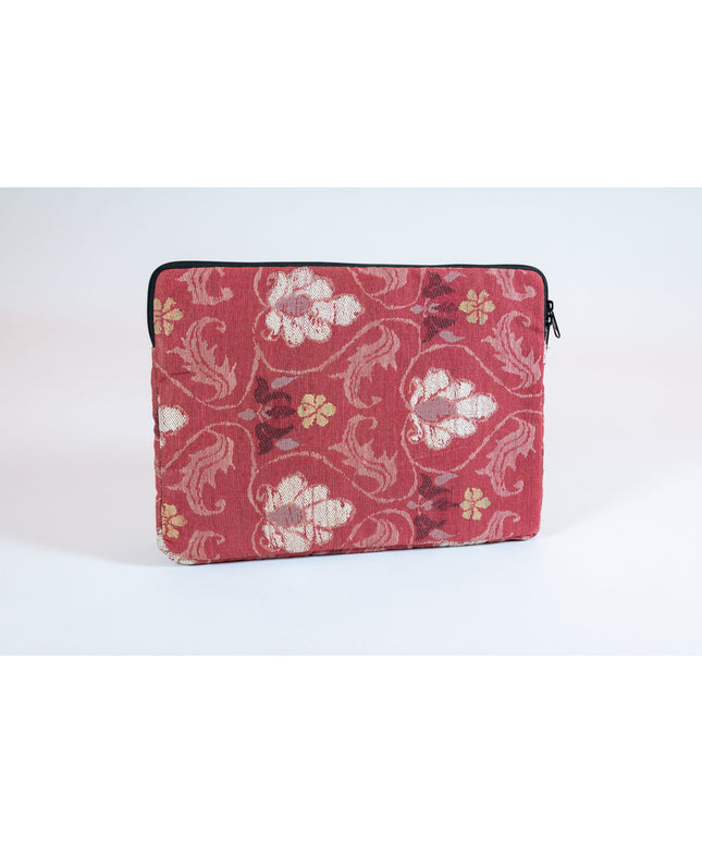 15" Laptop Cover of Vintage Kimono Fabric