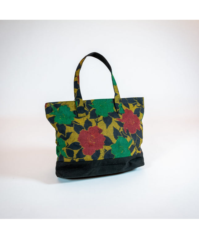 David Alan Designs Tote Bag of Vintage Kimono Fabric