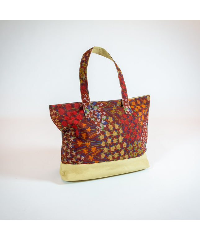 David Alan Designs Tote Bag of Vintage Kimono Fabric