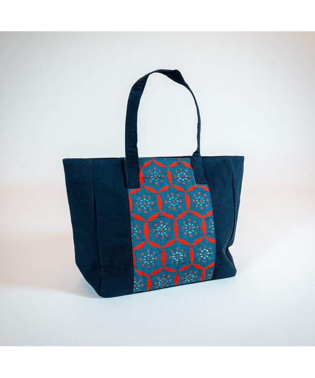 David Alan Designs Tote Bag of Vintage Kimono Fabric